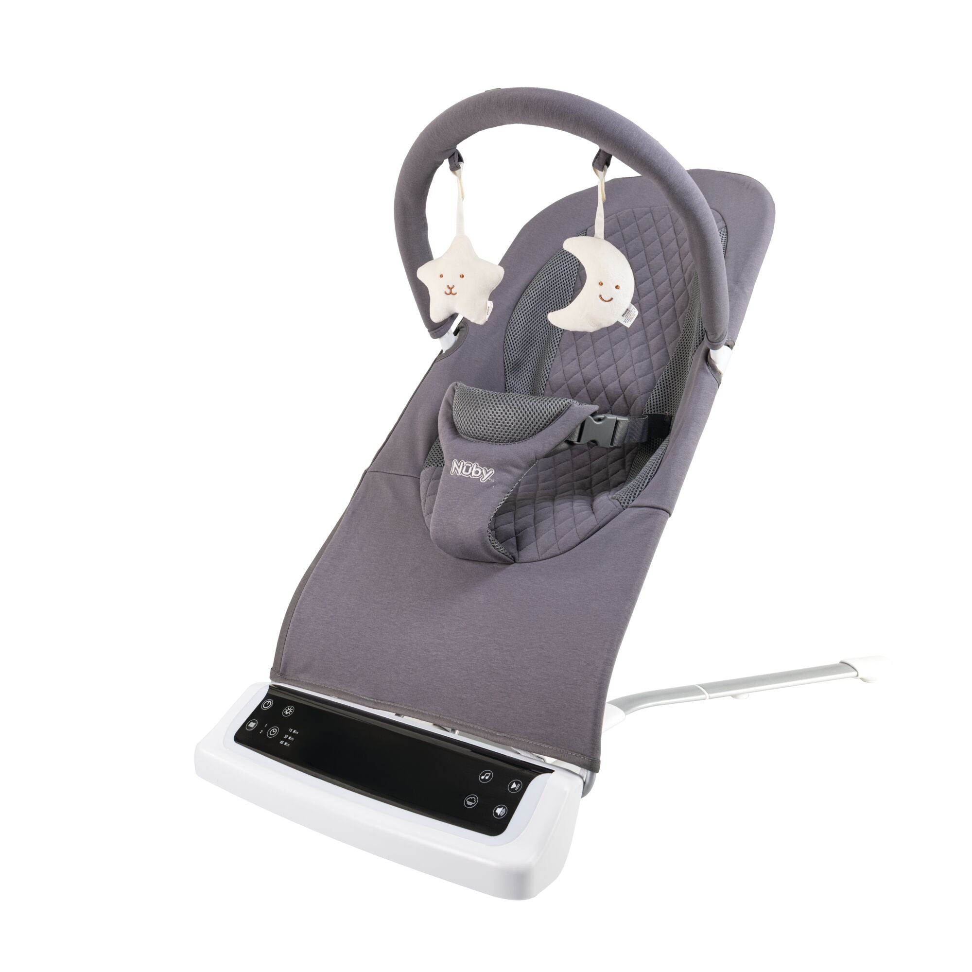 Deluxe Baby Bouncer Seat | Grey (BY0X)