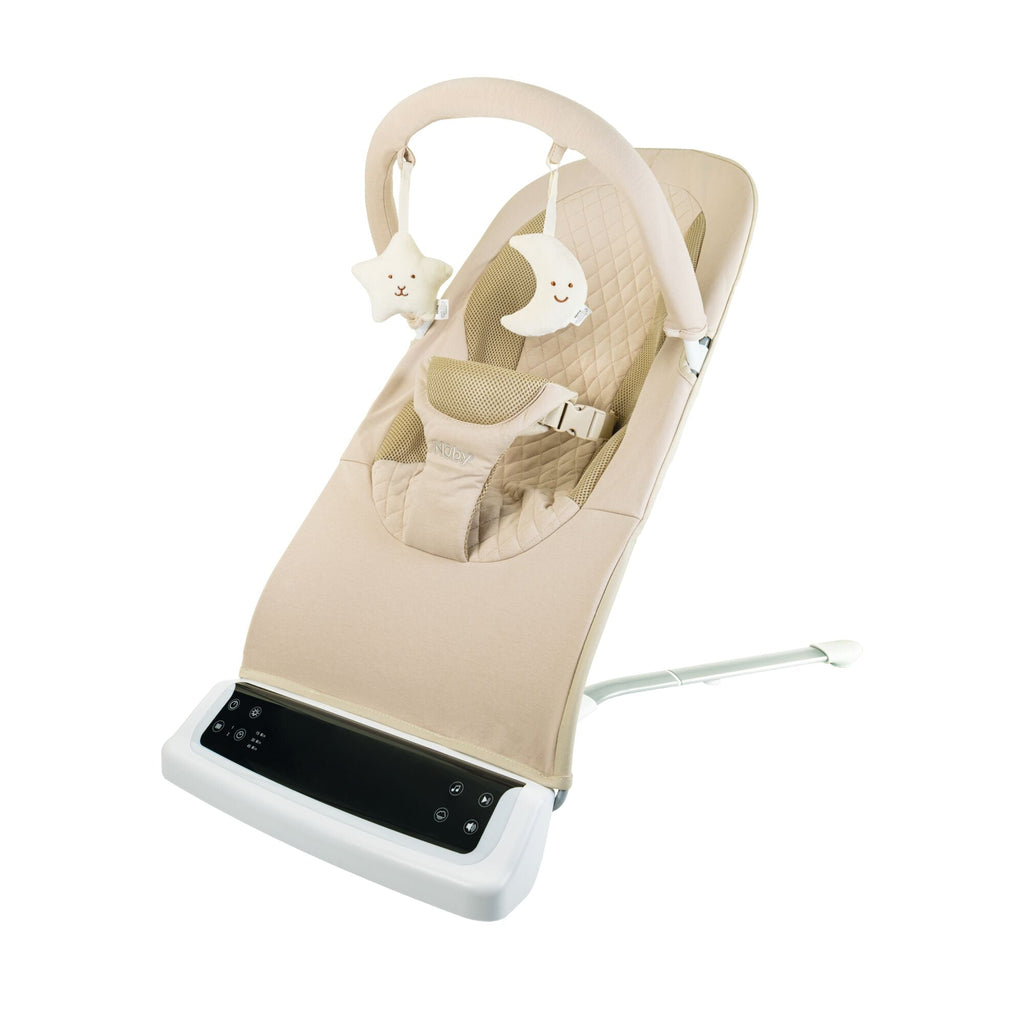 Deluxe Baby Bouncer Seat | Khaki (QXMN)