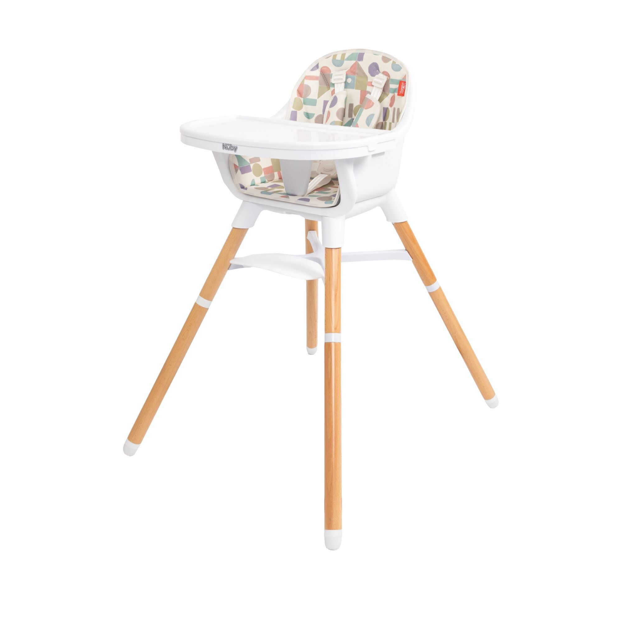 4-in-1 Multi-Use High Chair | White Geometrics (S81R)