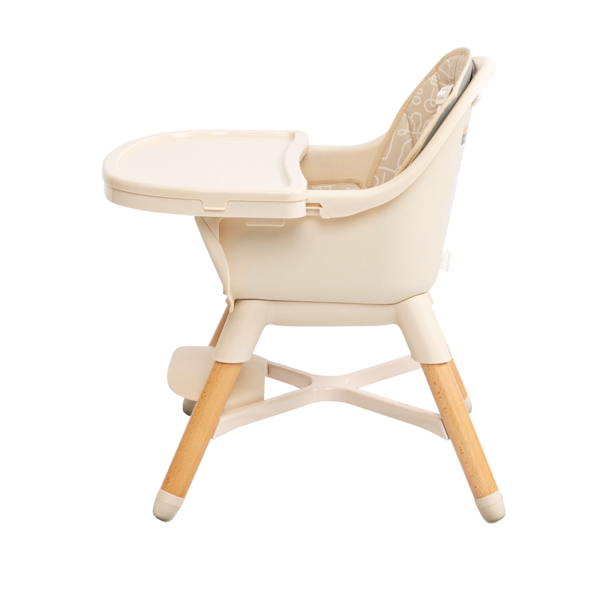4-in-1 Multi-Use High Chair | Beige Lines (CSEV)
