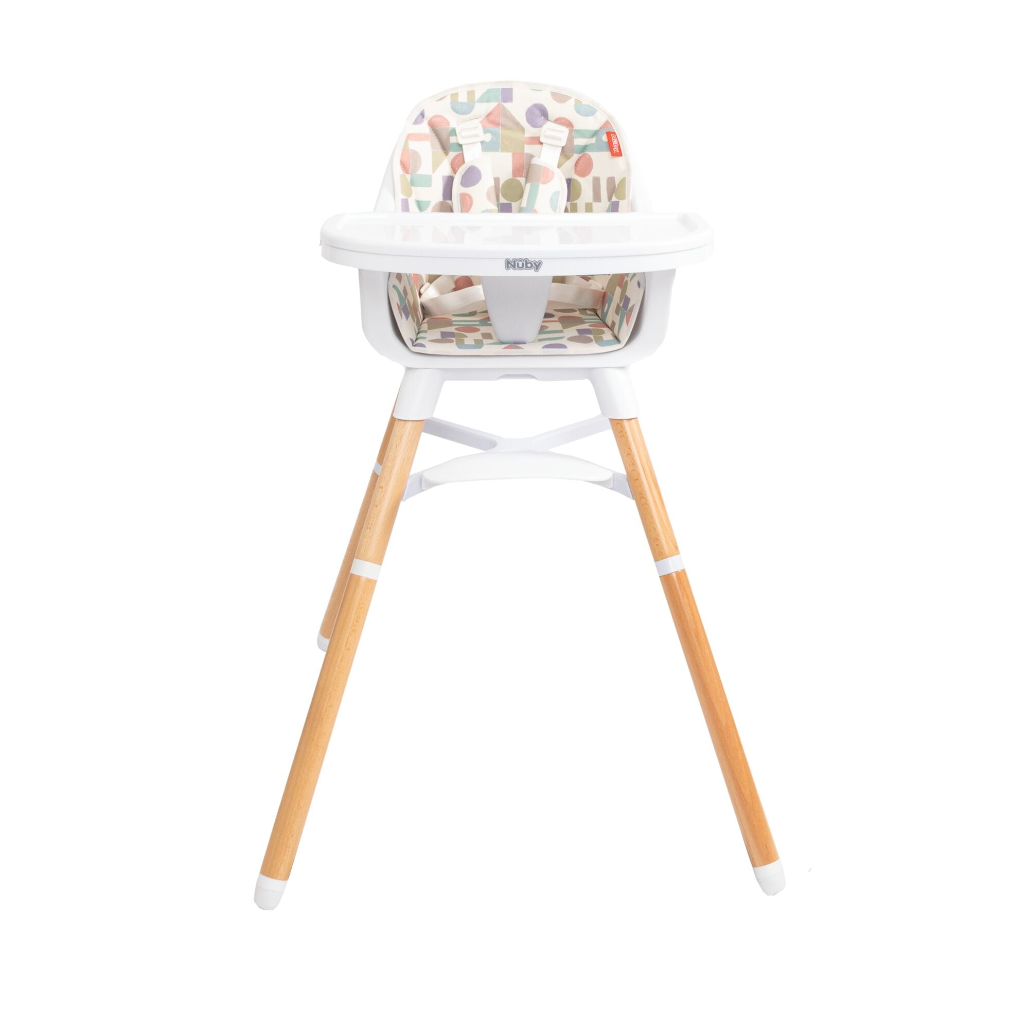 4-in-1 Multi-Use High Chair | White Geometrics (S81R)