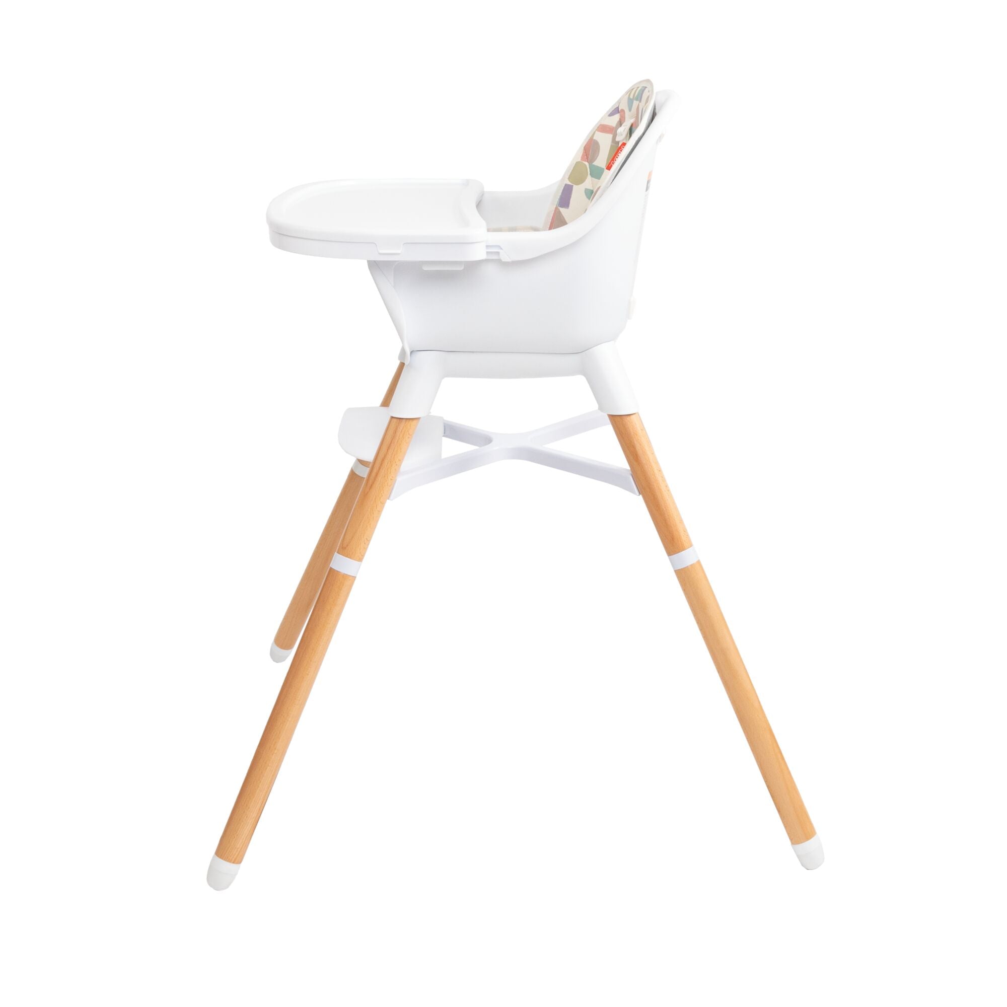 4-in-1 Multi-Use High Chair | White Geometrics (S81R)