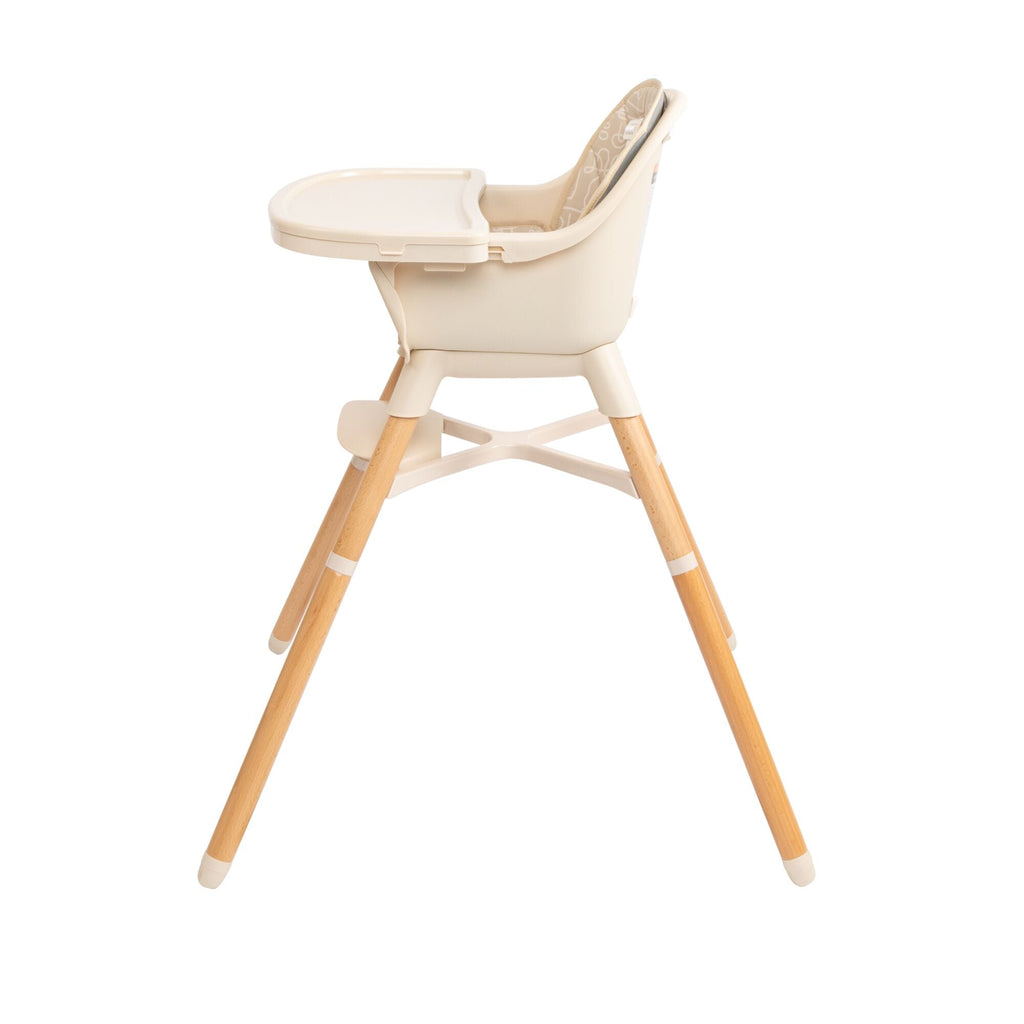 4-in-1 Multi-Use High Chair | Beige Lines (CSEV)