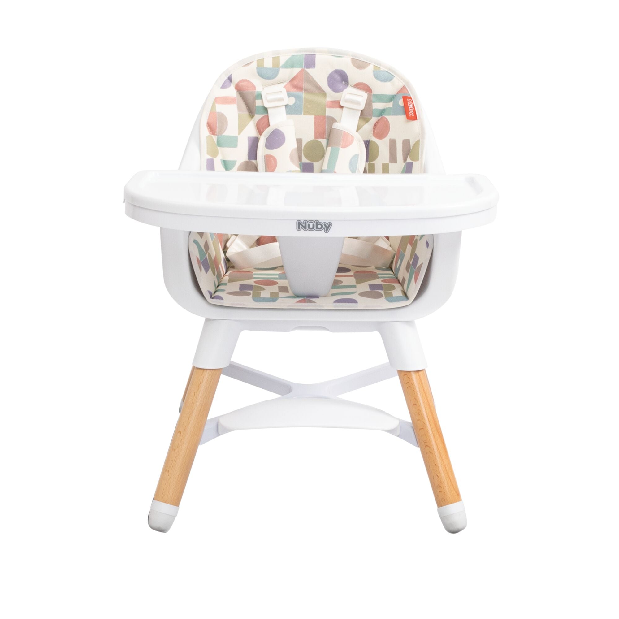 4-in-1 Multi-Use High Chair | White Geometrics (S81R)