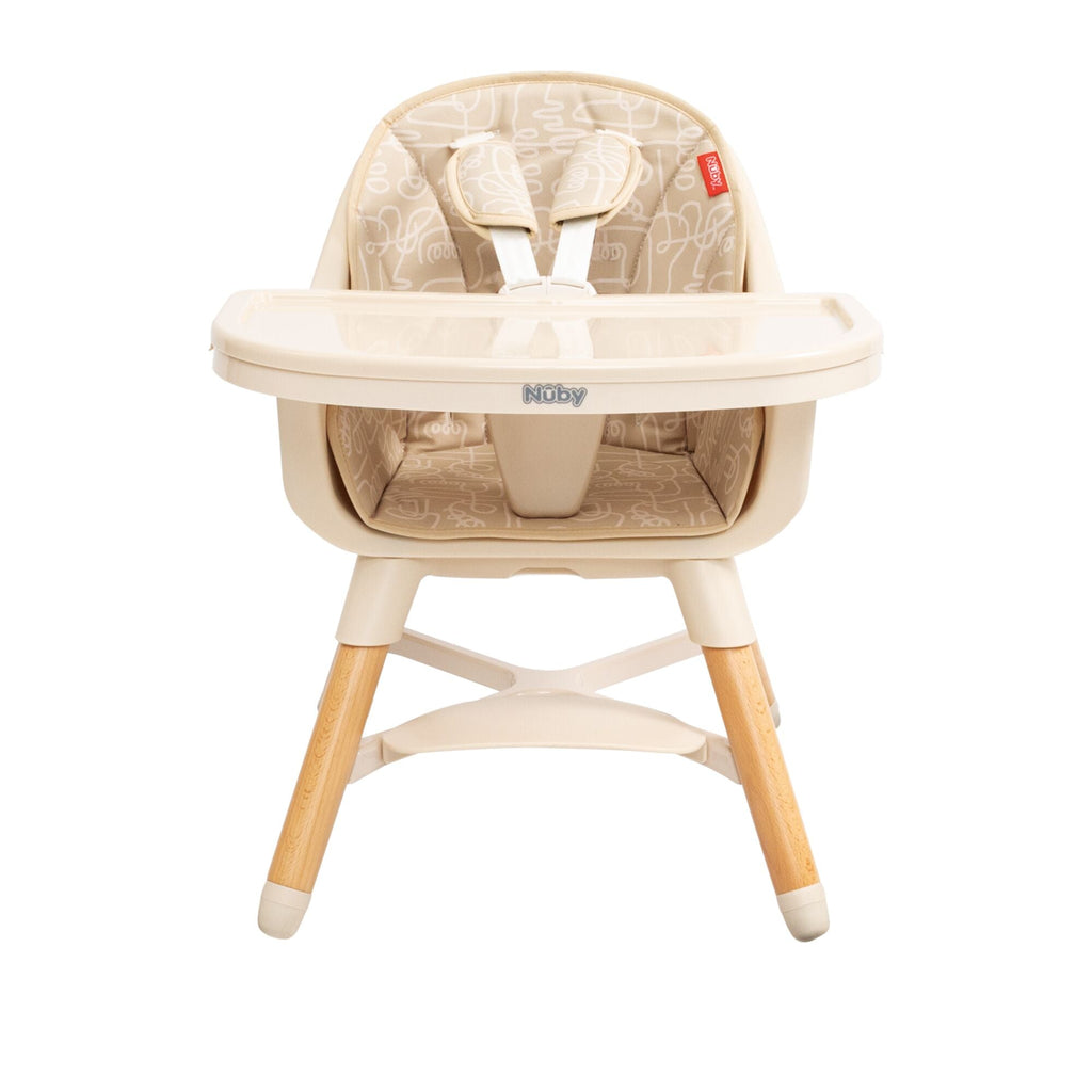 4-in-1 Multi-Use High Chair | Beige Lines (CSEV)