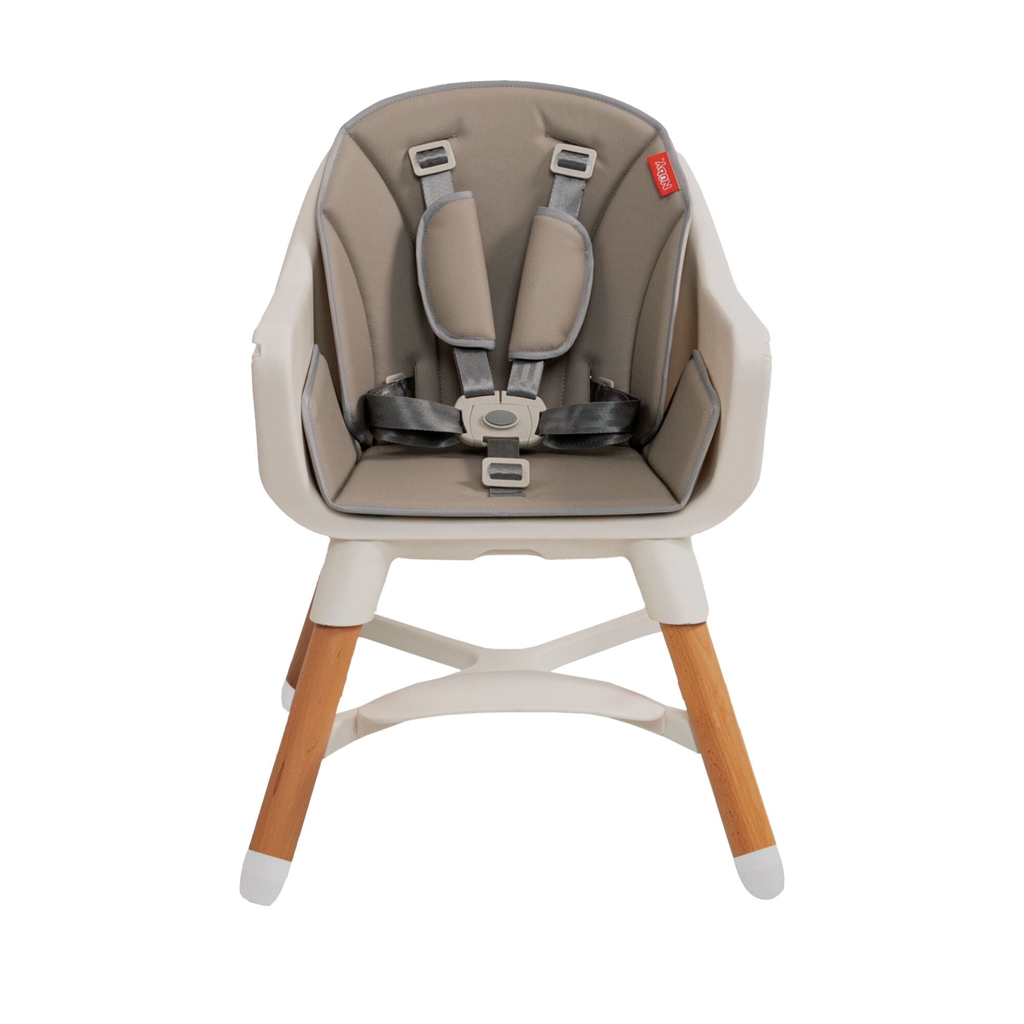4-in-1 Multi-Use High Chair | Dark Beige (X1XN)