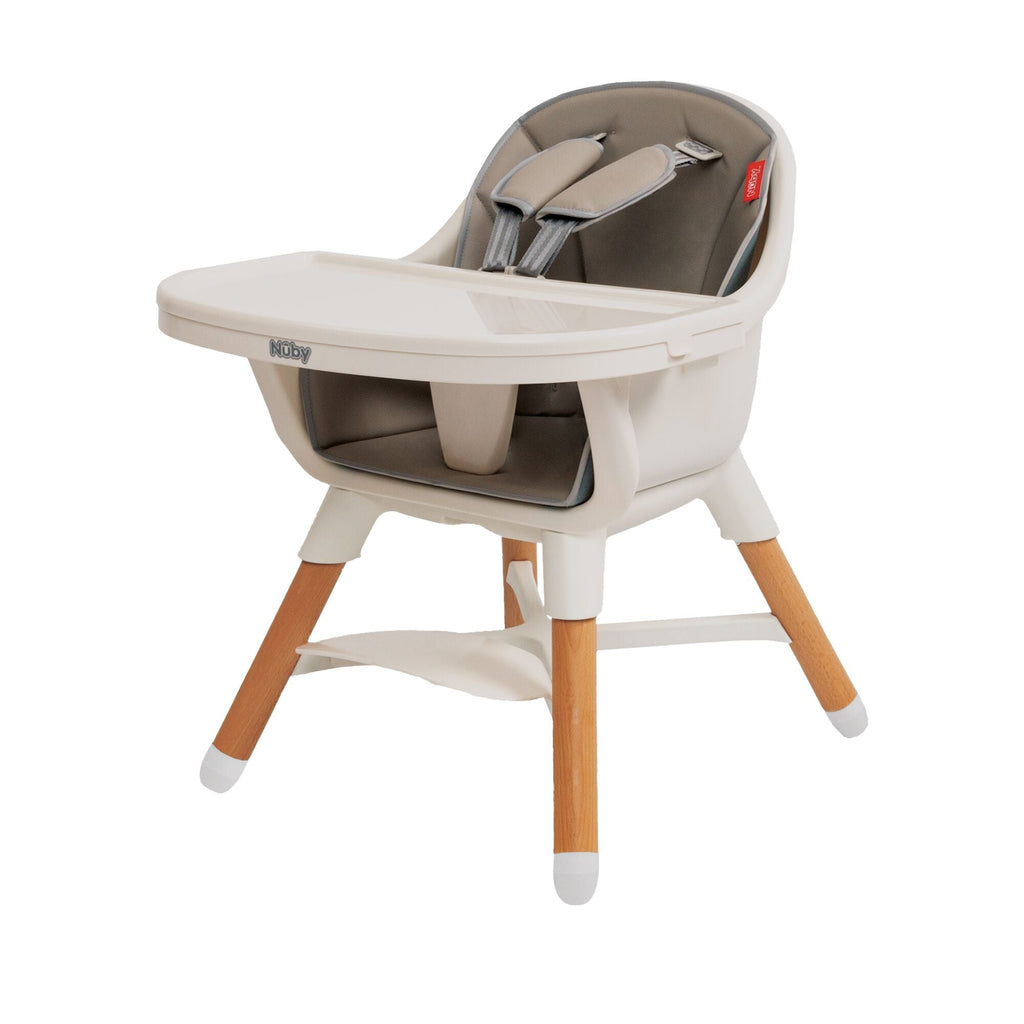4-in-1 Multi-Use High Chair | Dark Beige (X1XN)