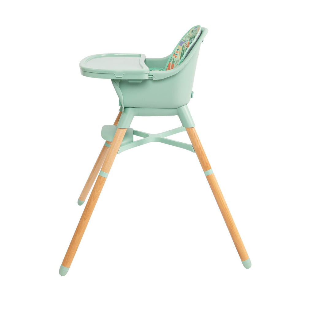 4-in-1 Multi-Use High Chair | Green Garden (848P)