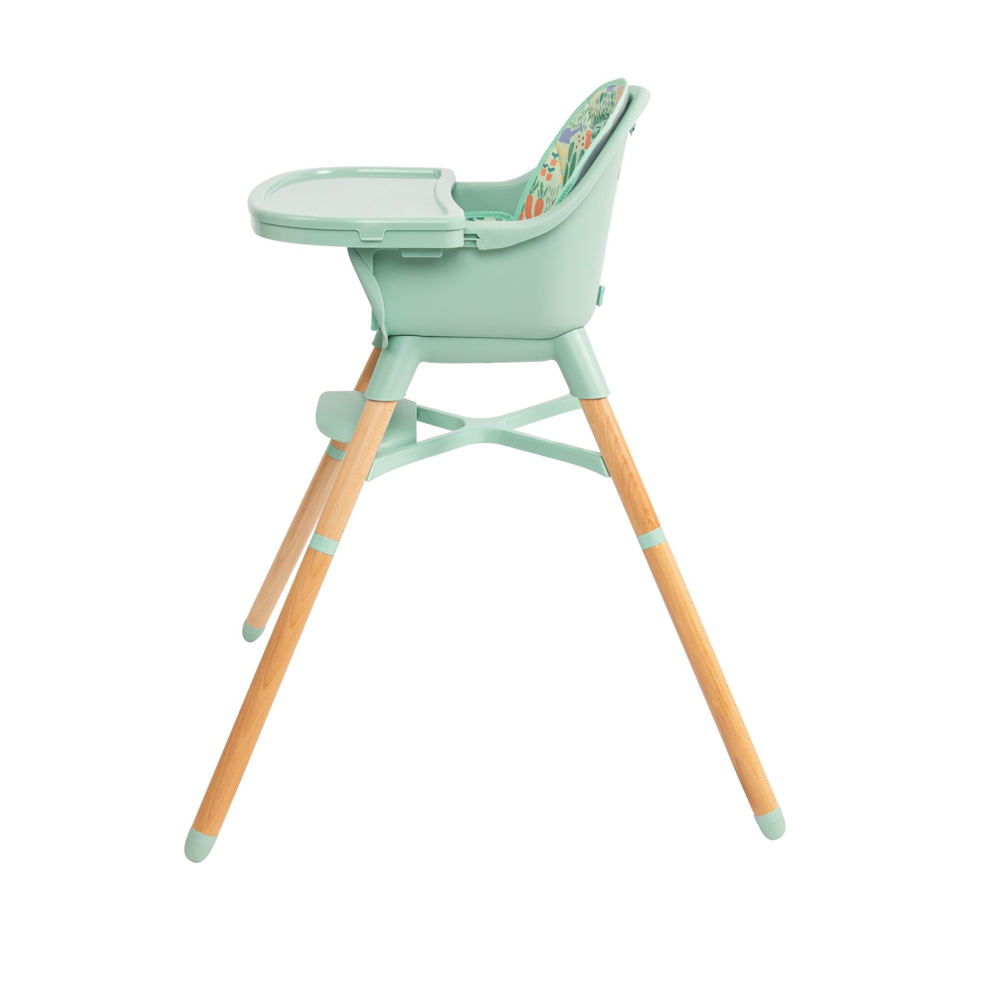 4-in-1 Multi-Use High Chair | Green Garden (848P)