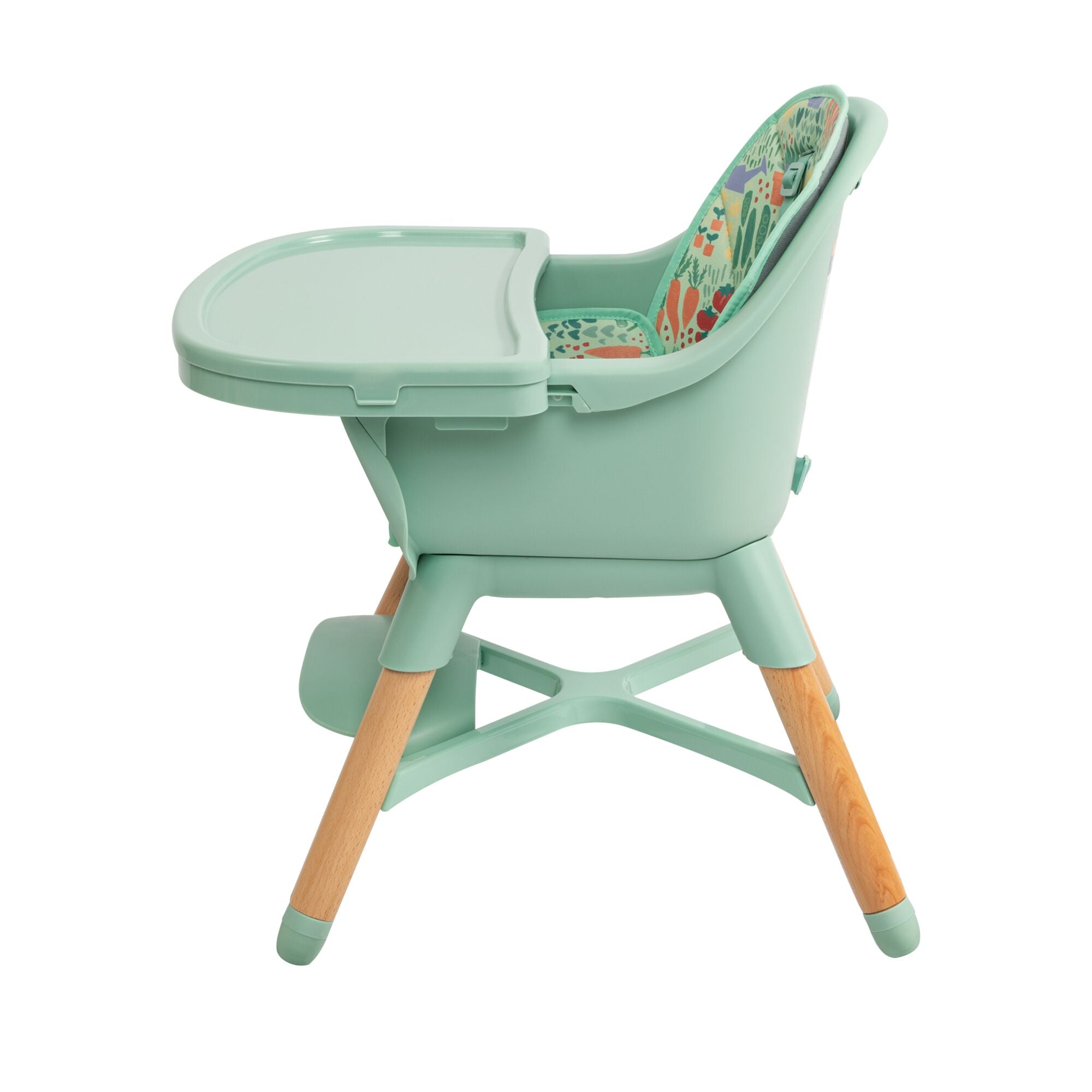 4-in-1 Multi-Use High Chair | Green Garden (848P)