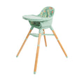 4-in-1 Multi-Use High Chair | Green Garden (848P)