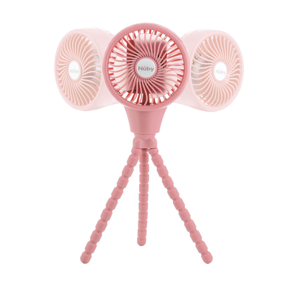 Oscillating Stroller Fan | Pink (S9R6)
