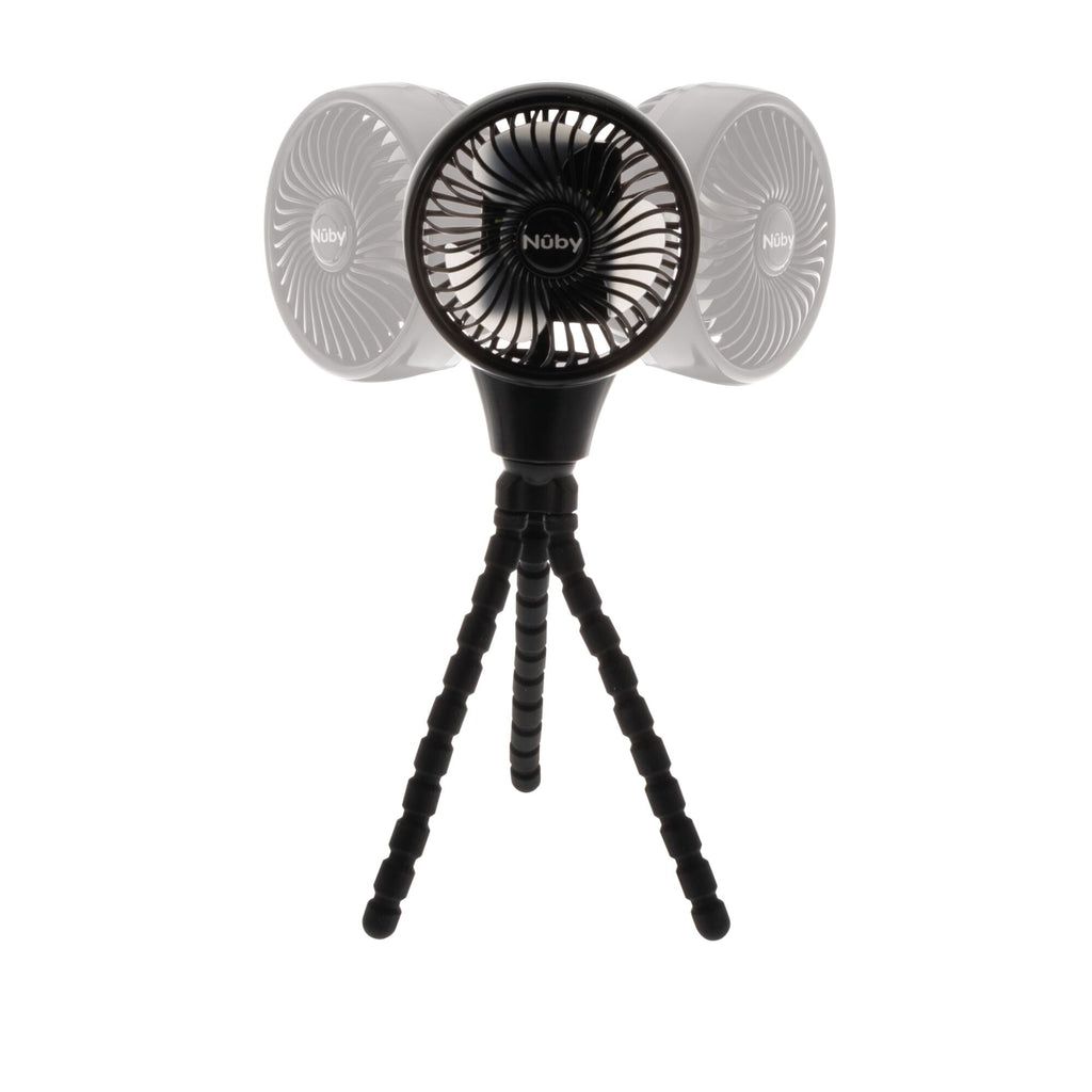 Oscillating Stroller Fan | Black (RONY)