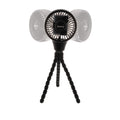 Oscillating Stroller Fan | Black (RONY)