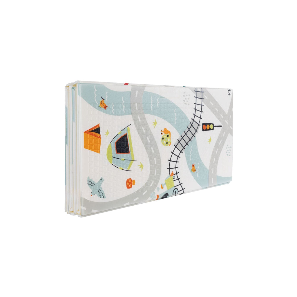Reversible Floor Mat | Cars & Roads (6XNQ)