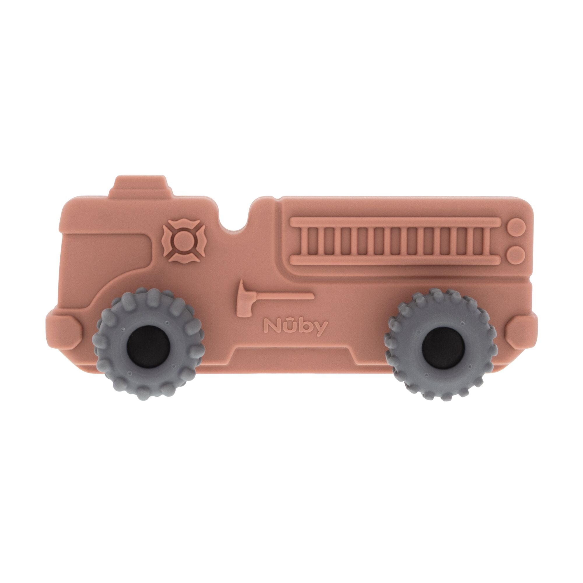 Silicone Vehicle Teether Toy | Fire Engine (2FED)