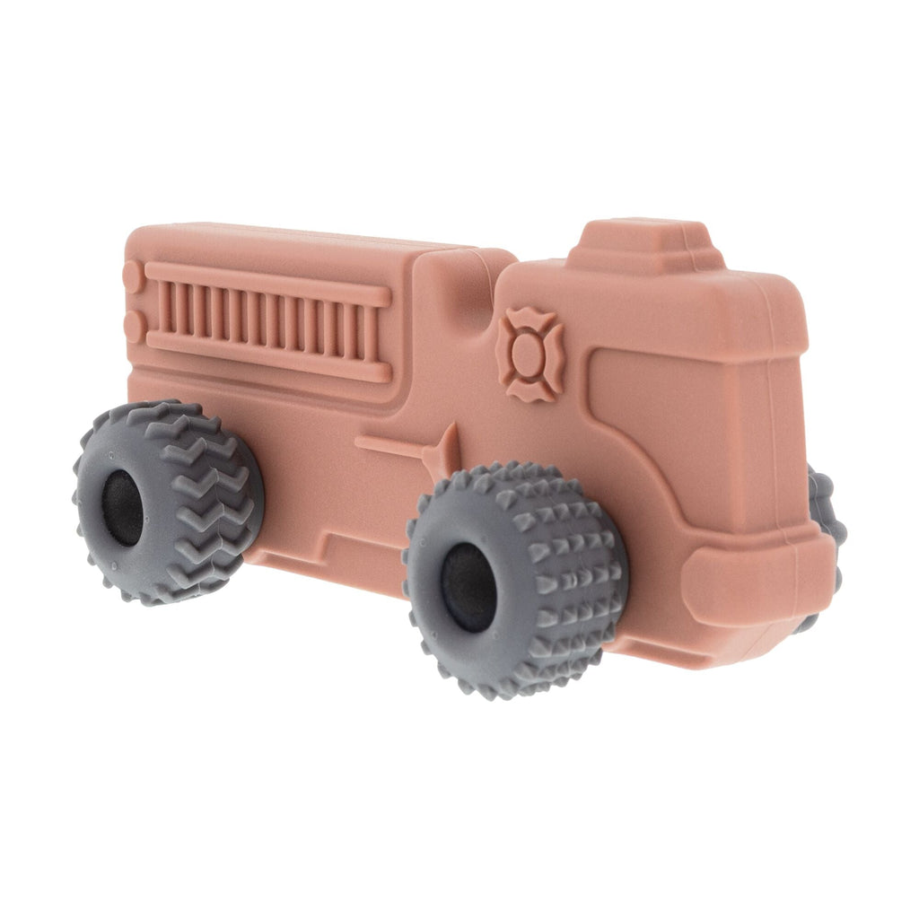 Silicone Vehicle Teether Toy | Fire Engine (2FED)