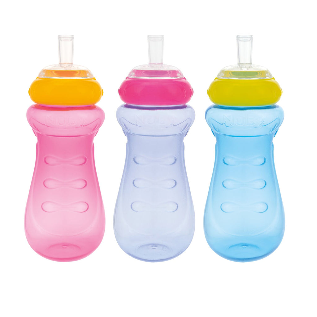 Sports Sipper Cup (3 Pack) | Pink / Purple / Blue (FWYZ)