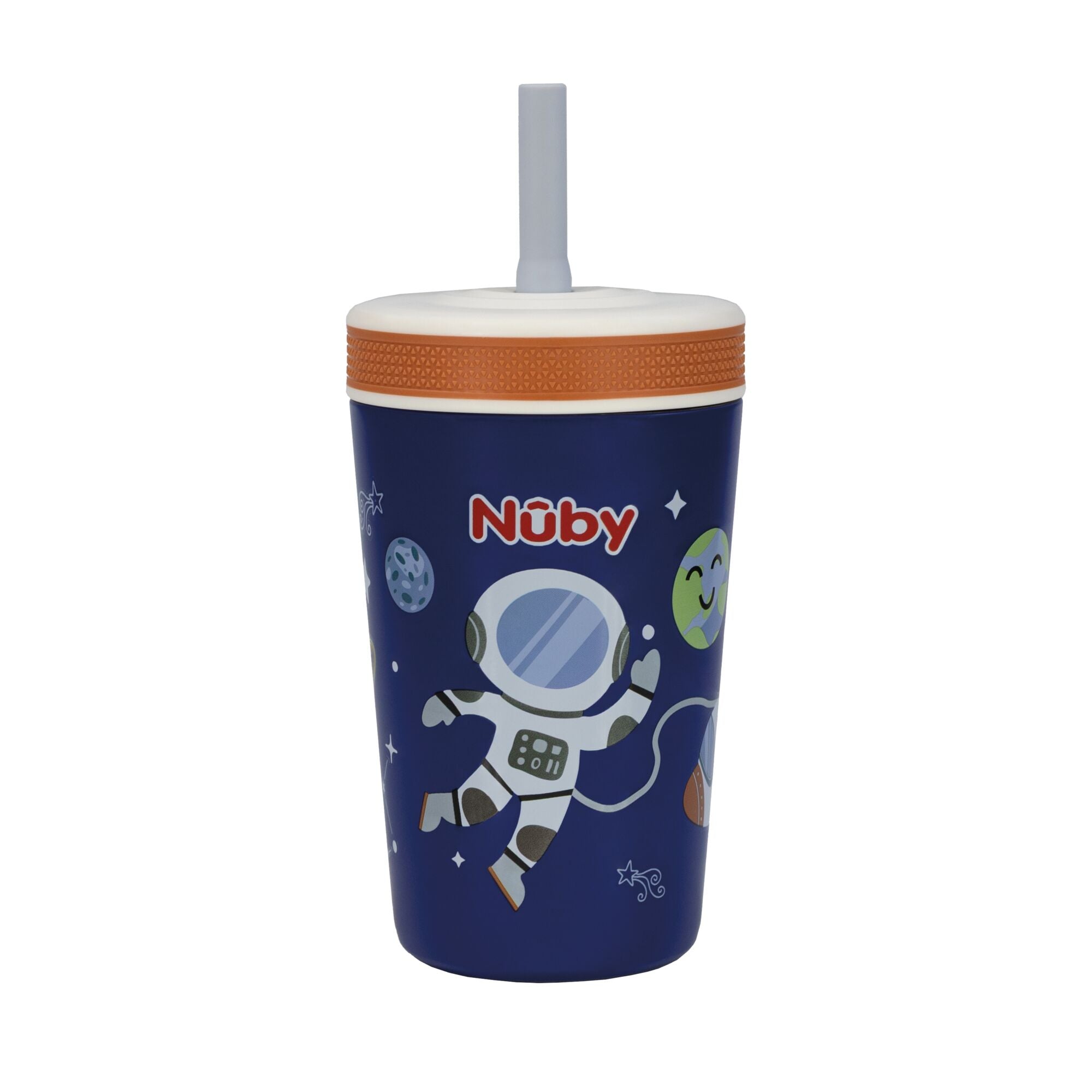 Thirsty Kids Flexstraw Stainless Steel Cup | Astronaut (86J8)