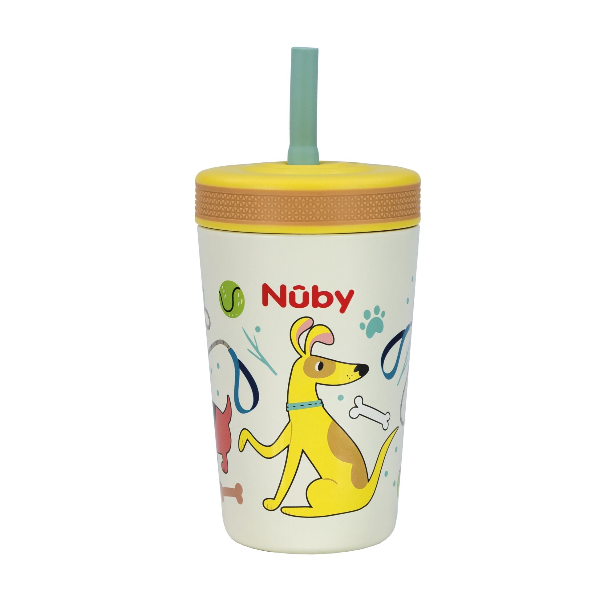 Thirsty Kids Flexstraw Stainless Steel Cup | Dogs (4VZR)