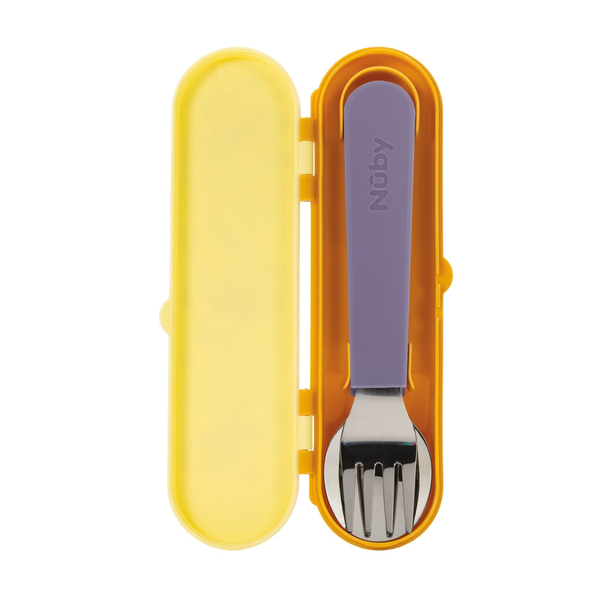 Stainless Steel Toddler Utensil Set | Monkey (59EI)