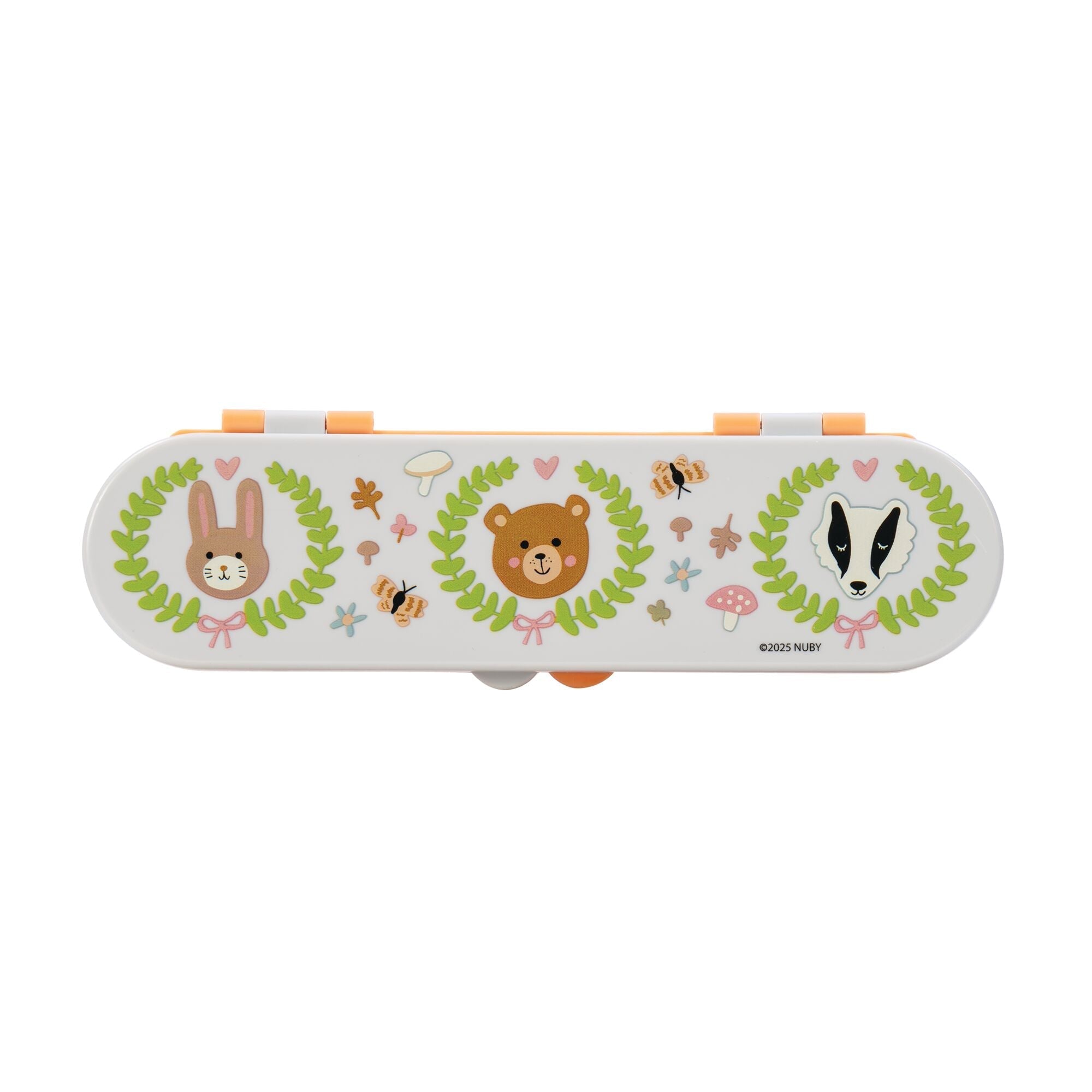 Stainless Steel Toddler Utensil Set | Forest Animals (QVQM)