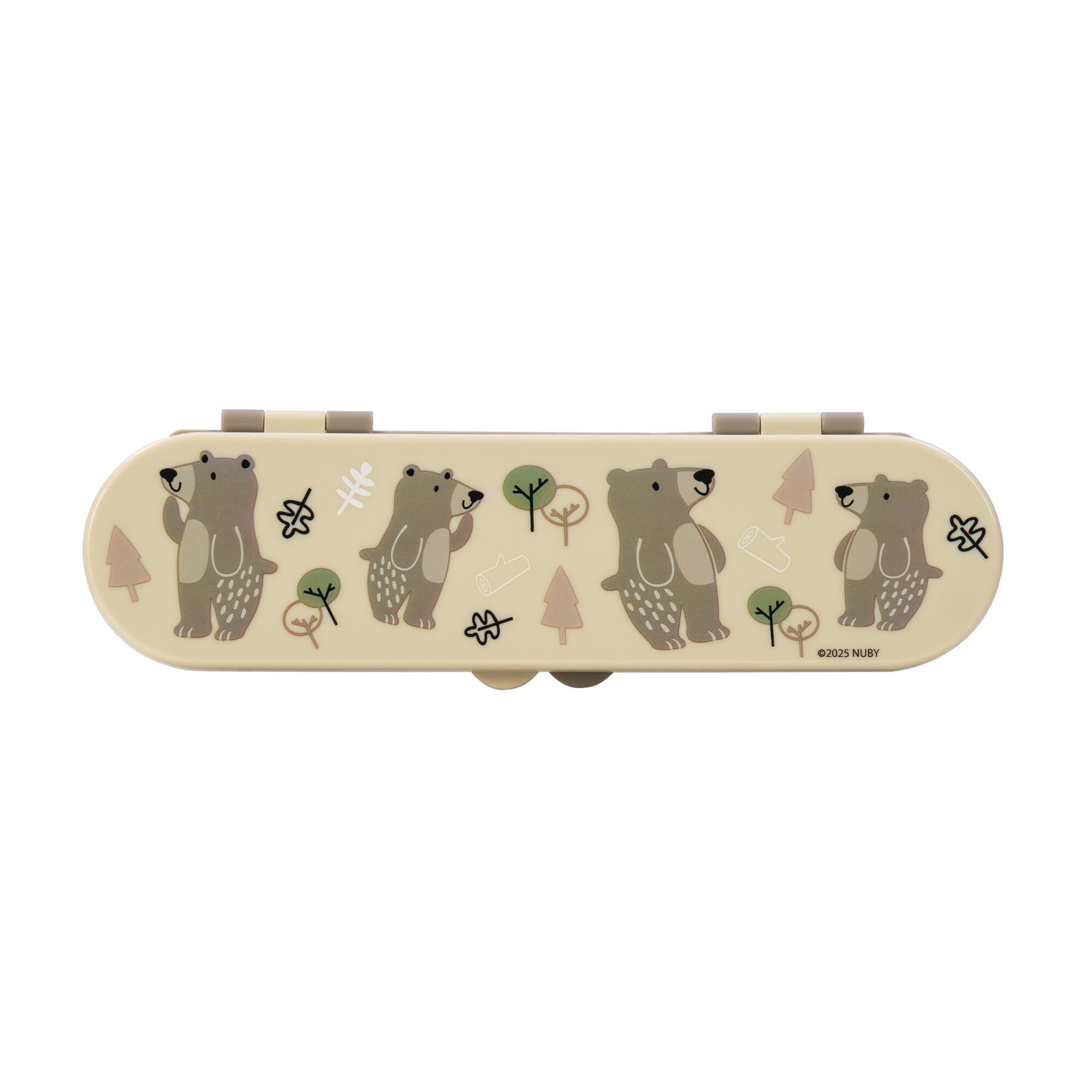 Stainless Steel Toddler Utensil Set | Forest Bears (T23N)