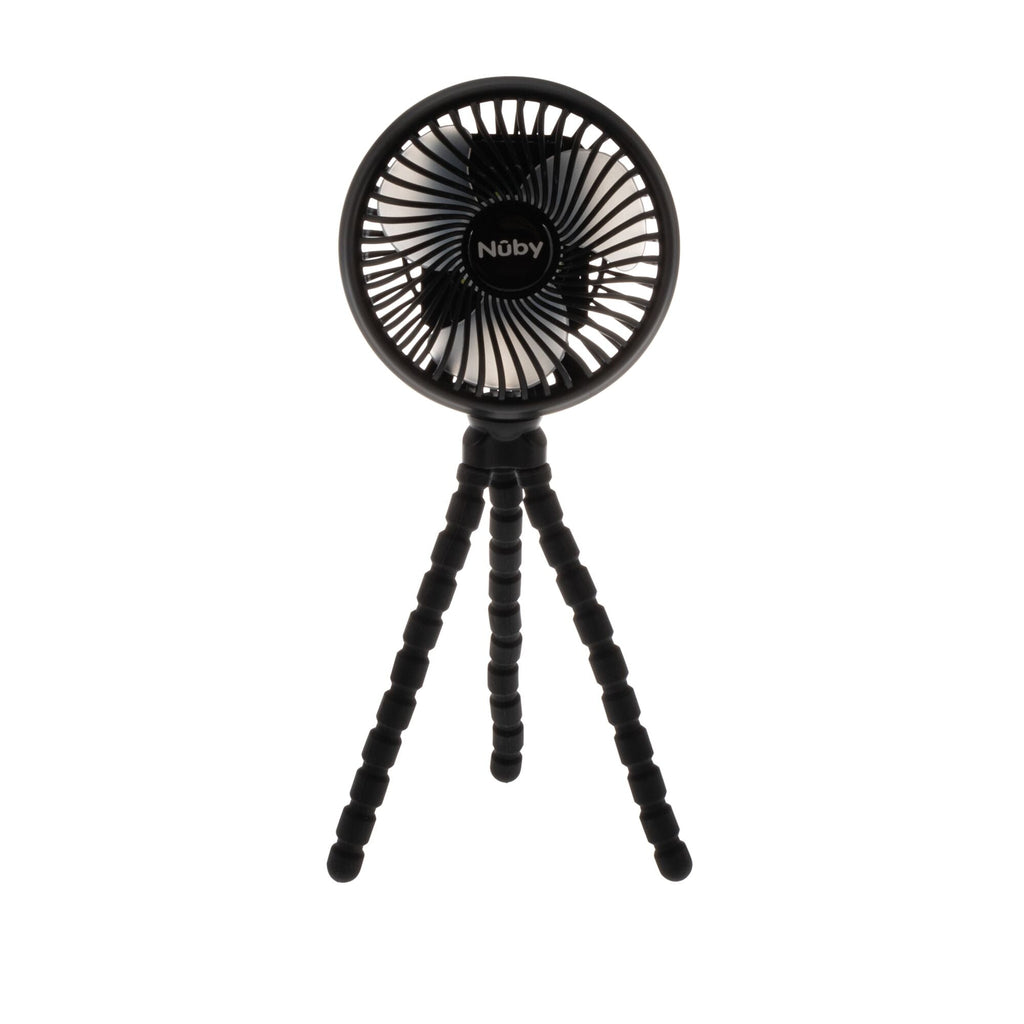 Large LED Stroller Fan | Black (Q5IN)