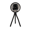 Large LED Stroller Fan | Black (Q5IN)