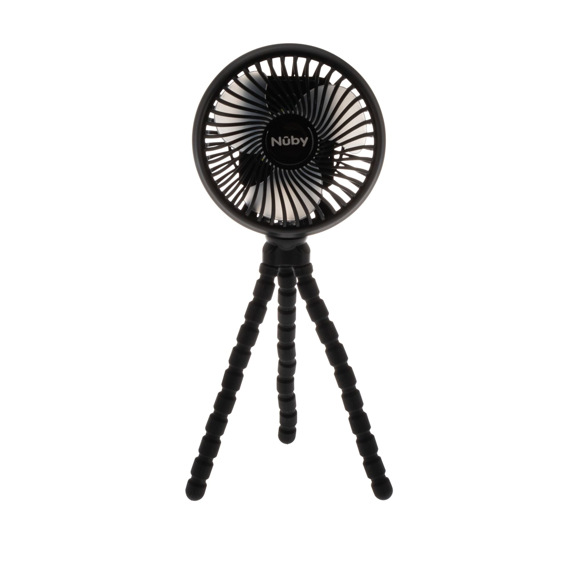 Large LED Stroller Fan | Black (Q5IN)