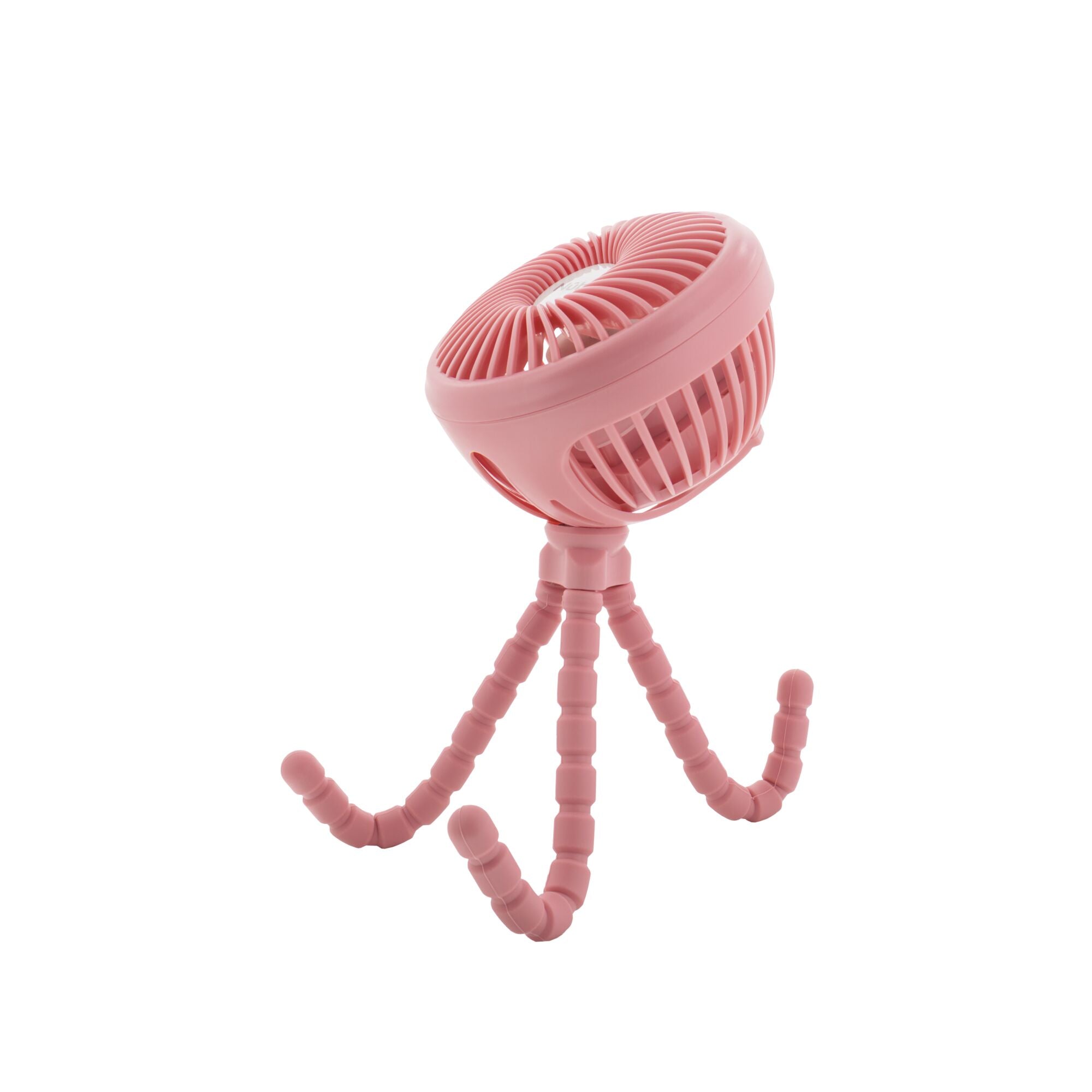 Large LED Stroller Fan | Pink (O8BH)