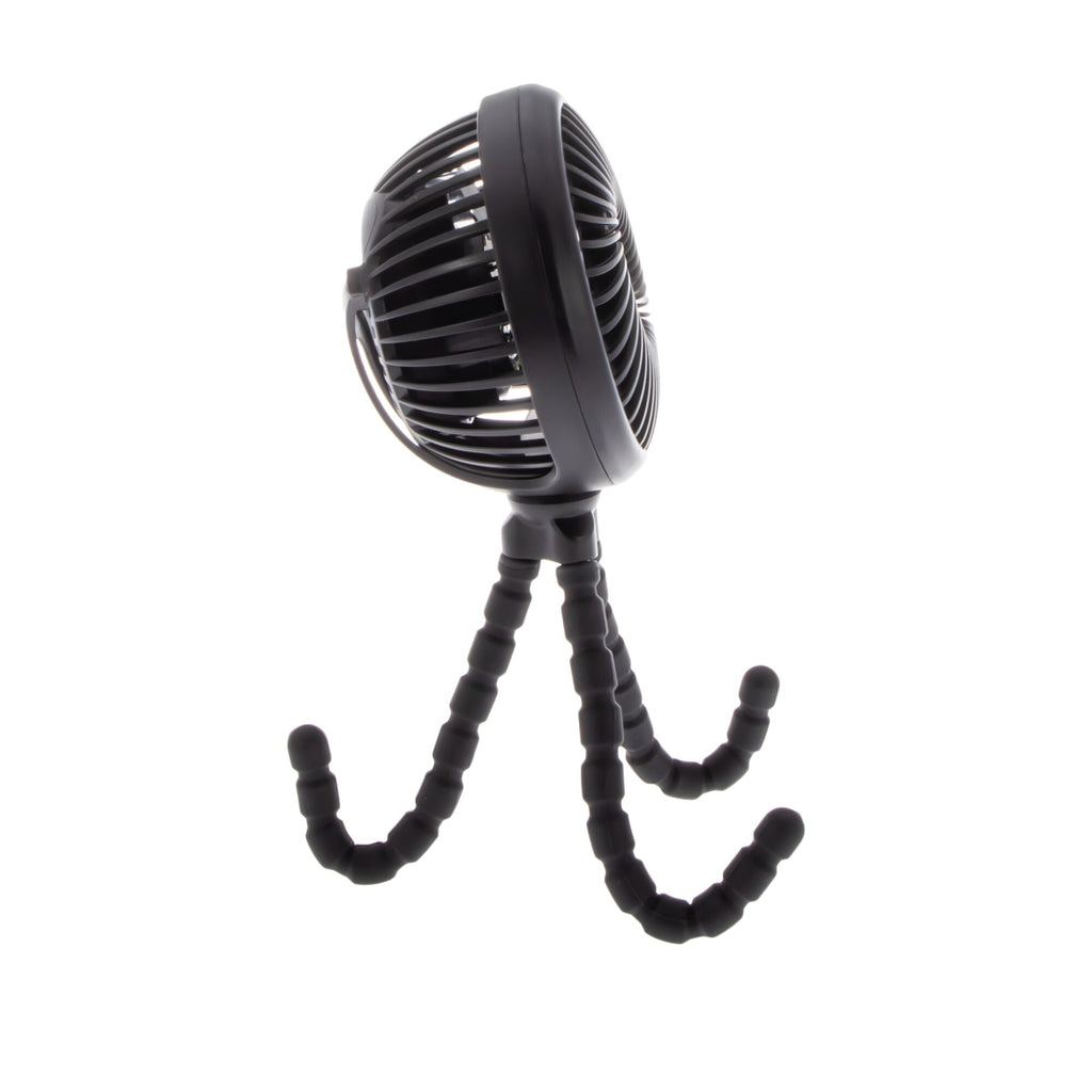 Large LED Stroller Fan | Black (Q5IN)