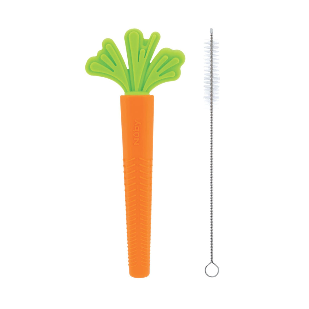 Silicone Carrot Tube Teether (8O83)