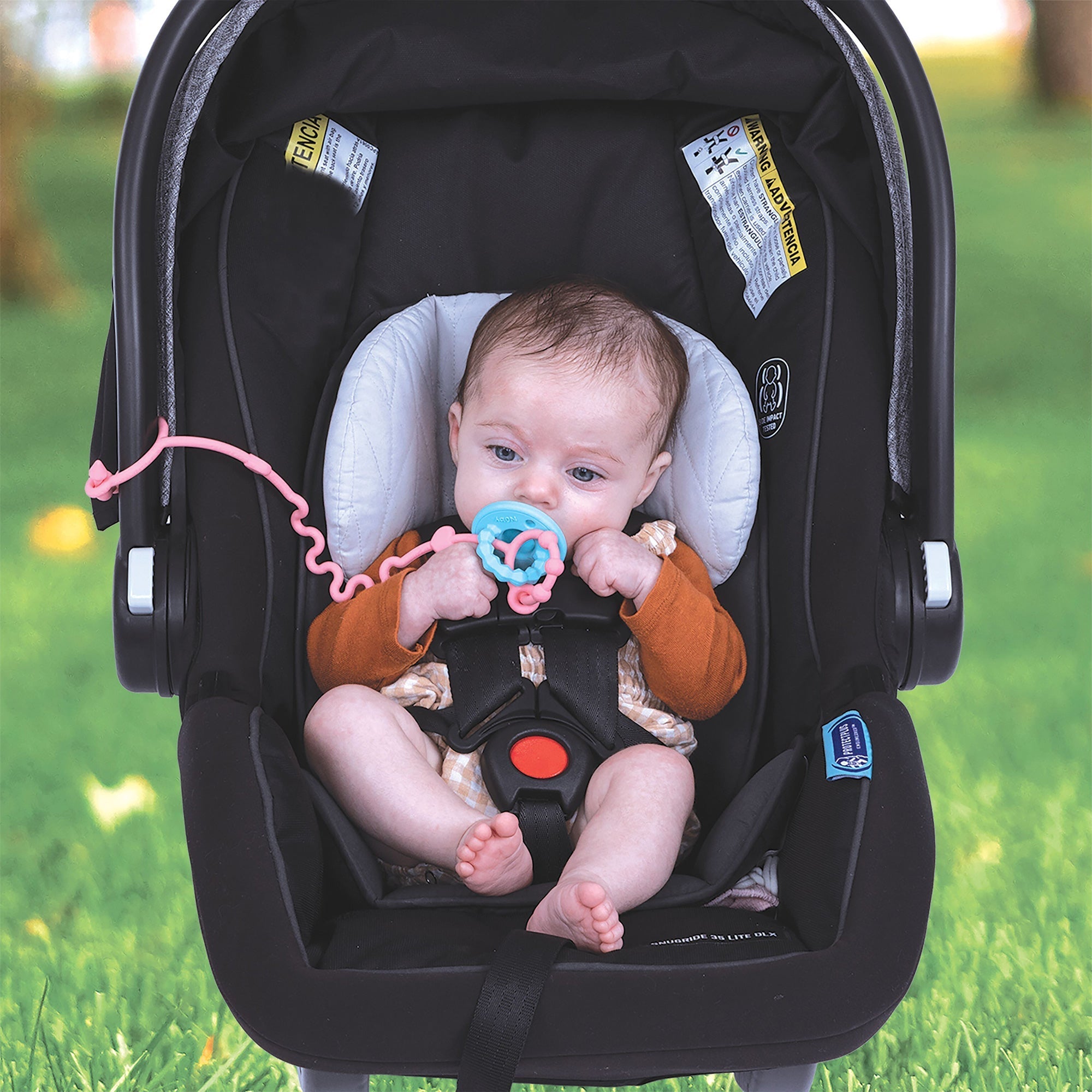 Pacifier & Bottle Bungee Set (4 Pack) (90HR)