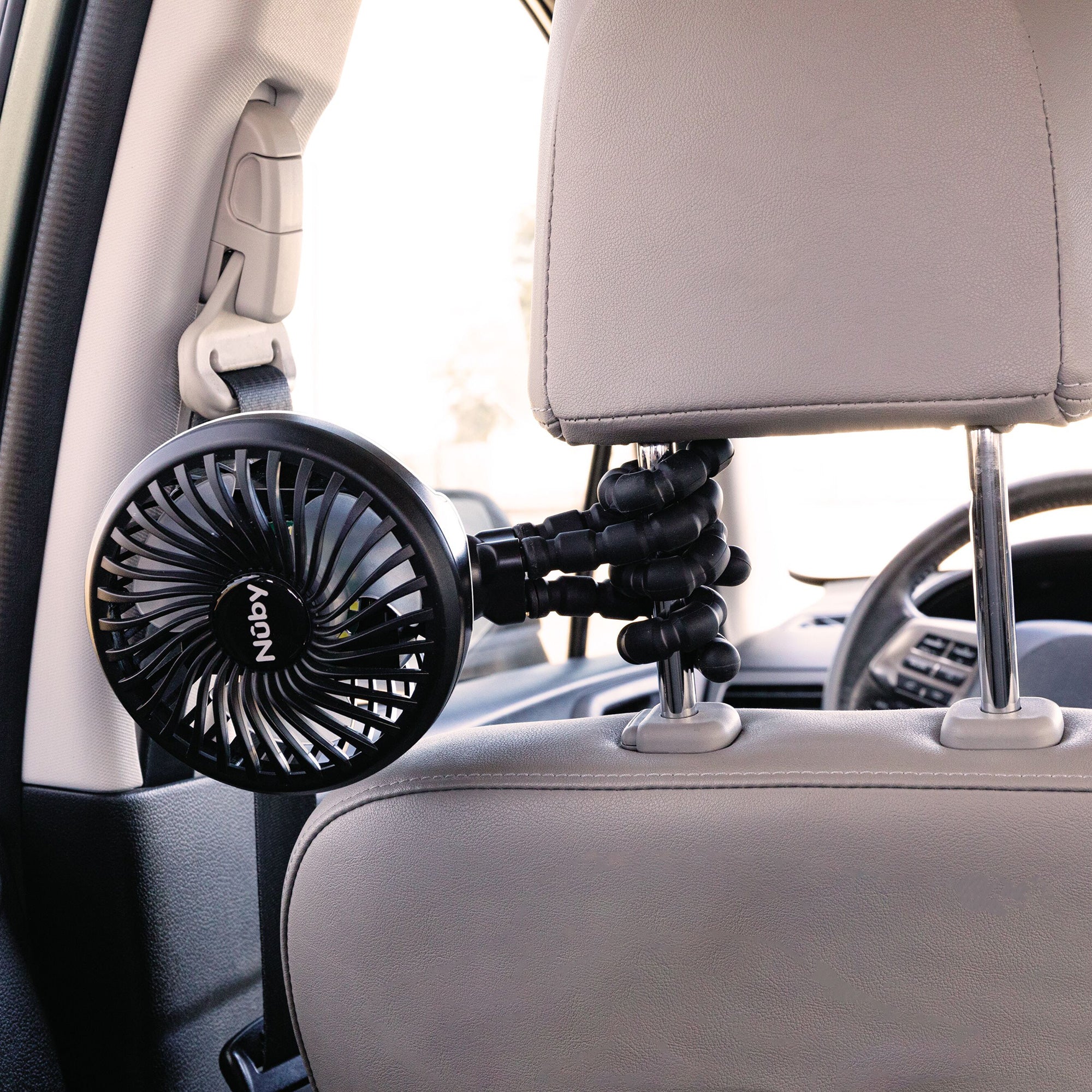 Large LED Stroller Fan | Black (Q5IN)