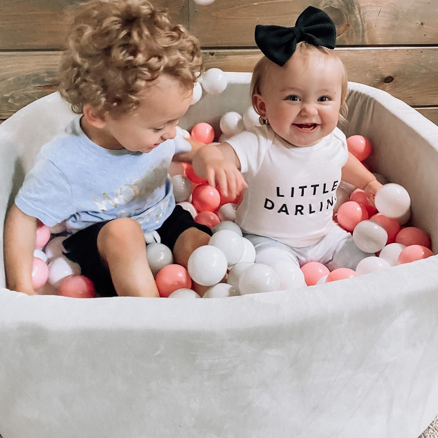 Kids' Ball Pit for Home with 200 Balls | Pink (GJMP)