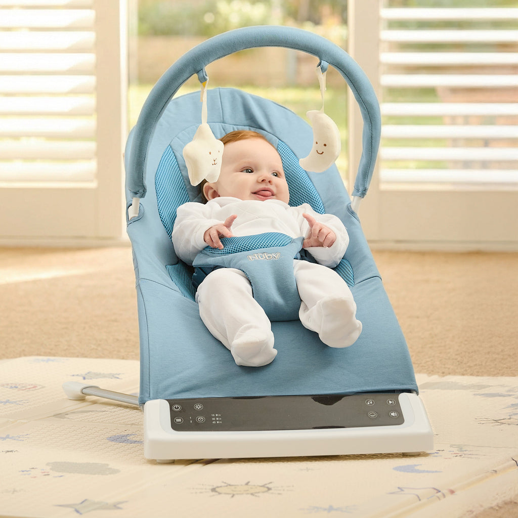 Deluxe Baby Bouncer Seat | Blue (N5NG)