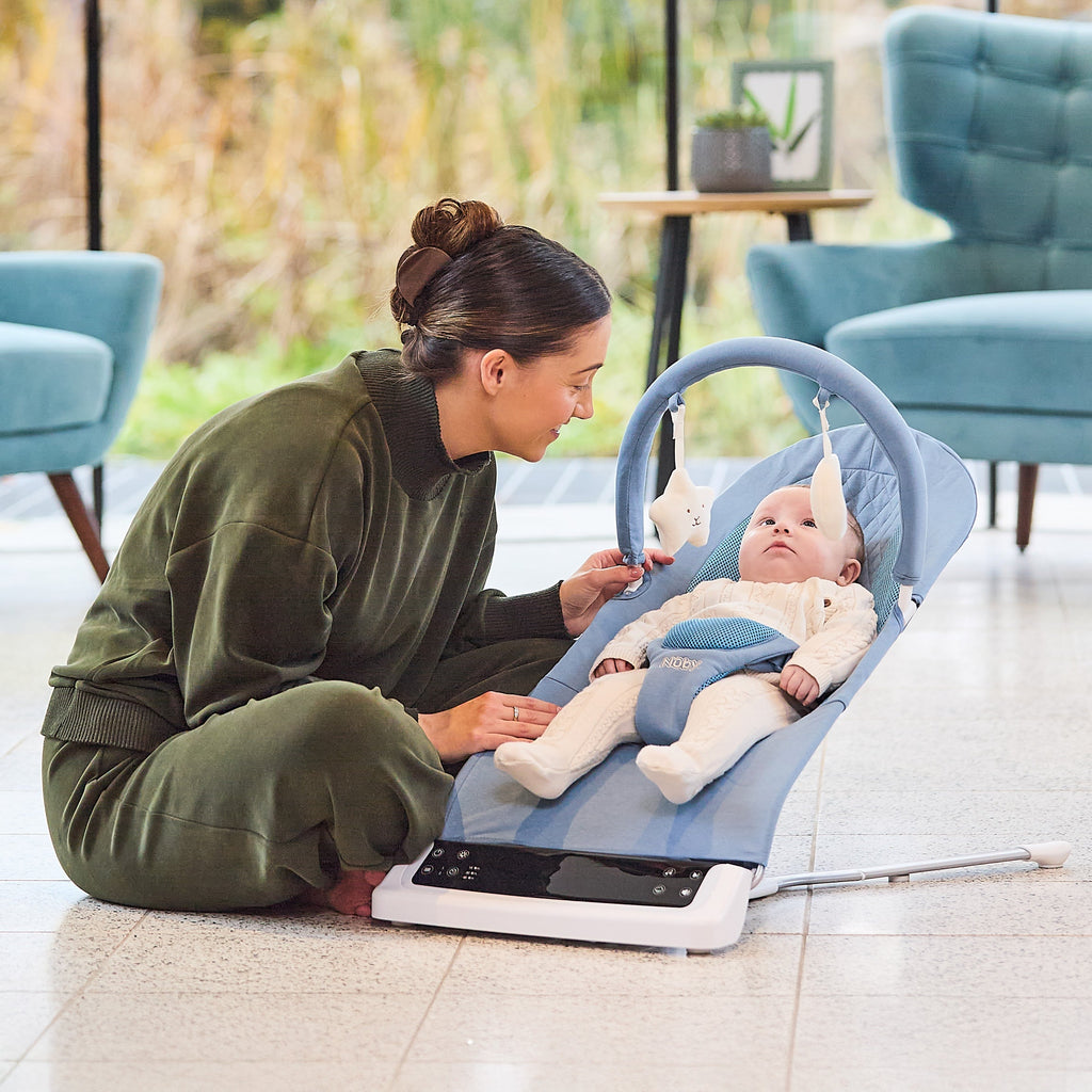 Deluxe Baby Bouncer Seat | Blue (N5NG)