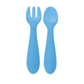 Silicone Easy Grip Fork and Spoon Set (PSDI)