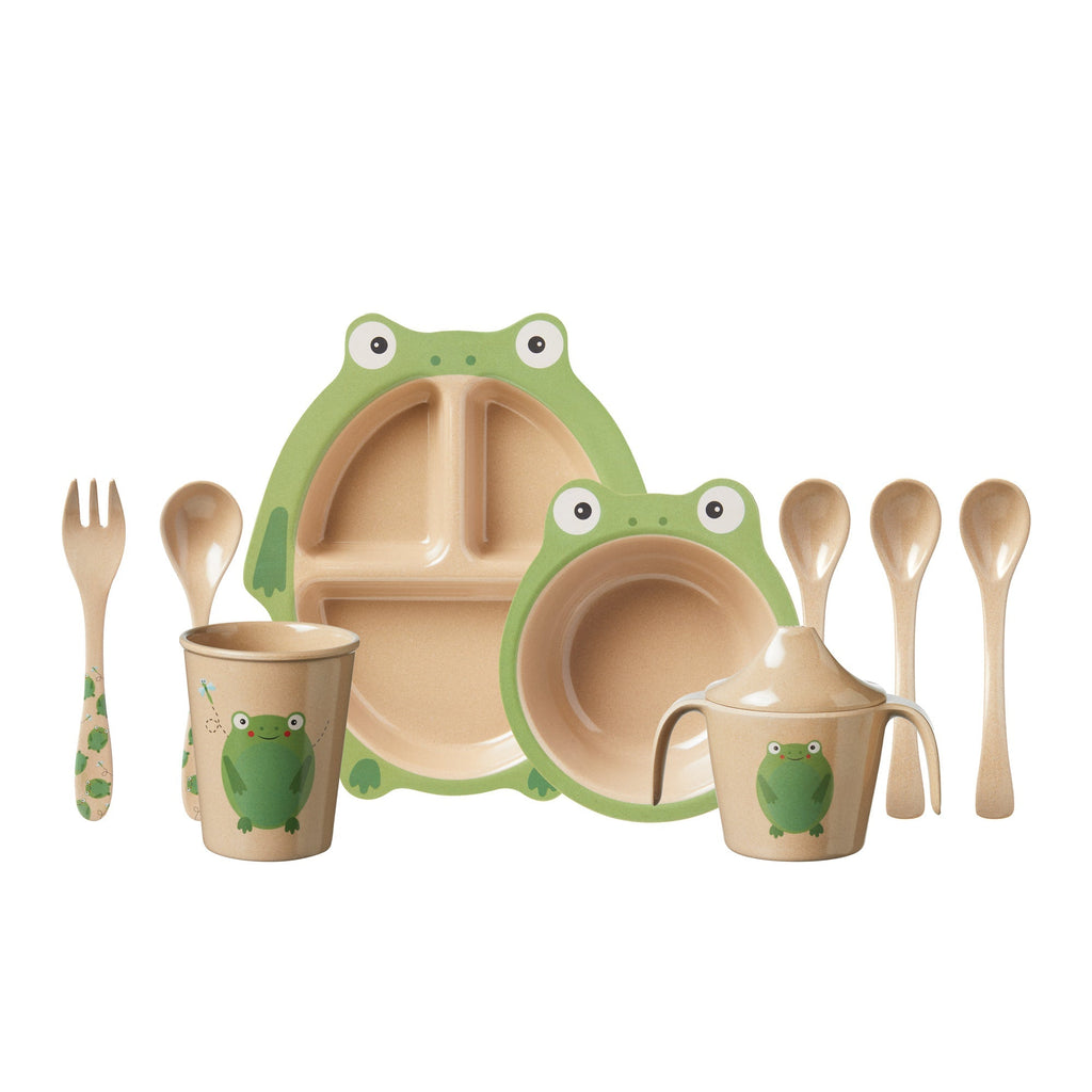 Eco Rice Husk 3-Section Plate (RHCQ)