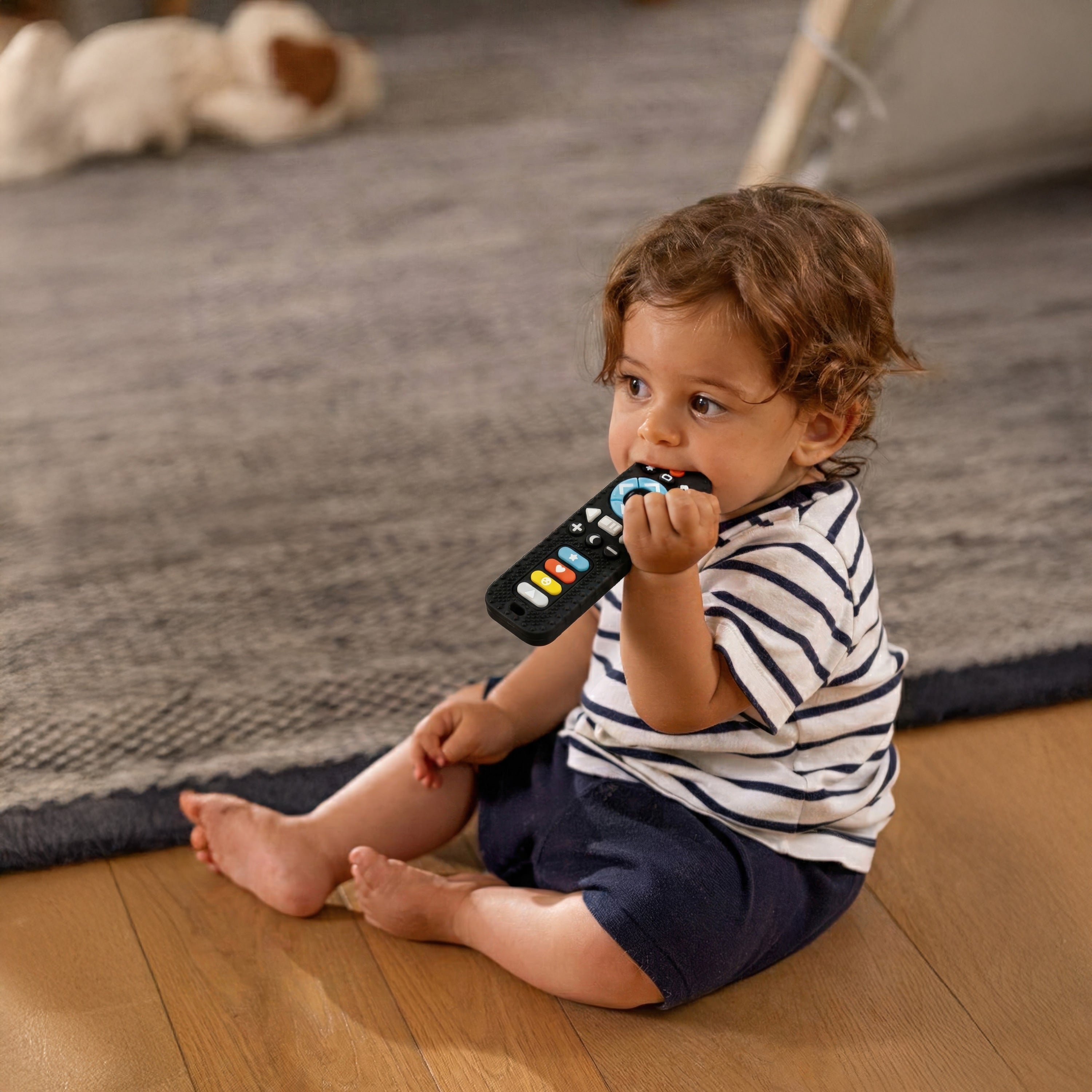 Silicone Remote Control Teether Toy (CSOC)