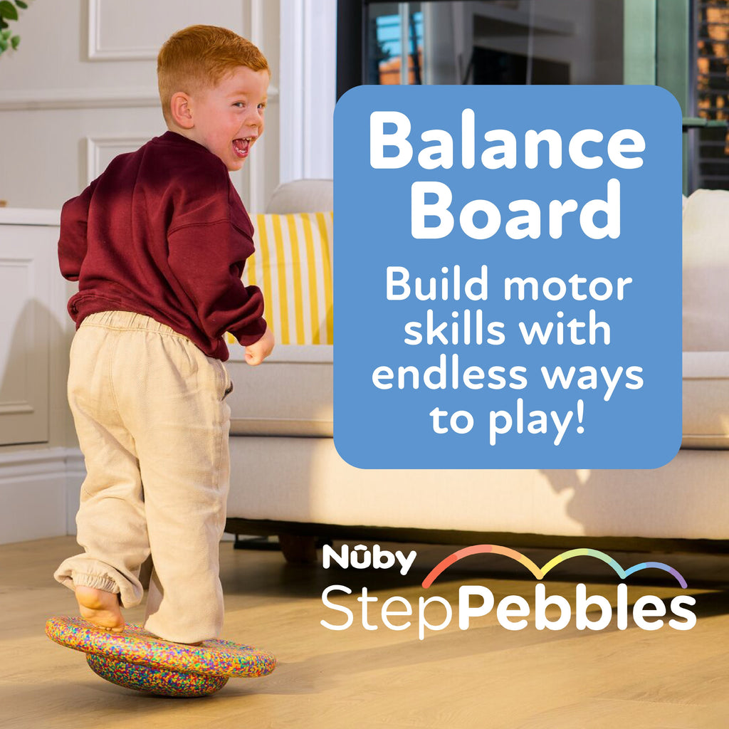 StepPebbles and FREE Balance Board | Pastel (FRC7)