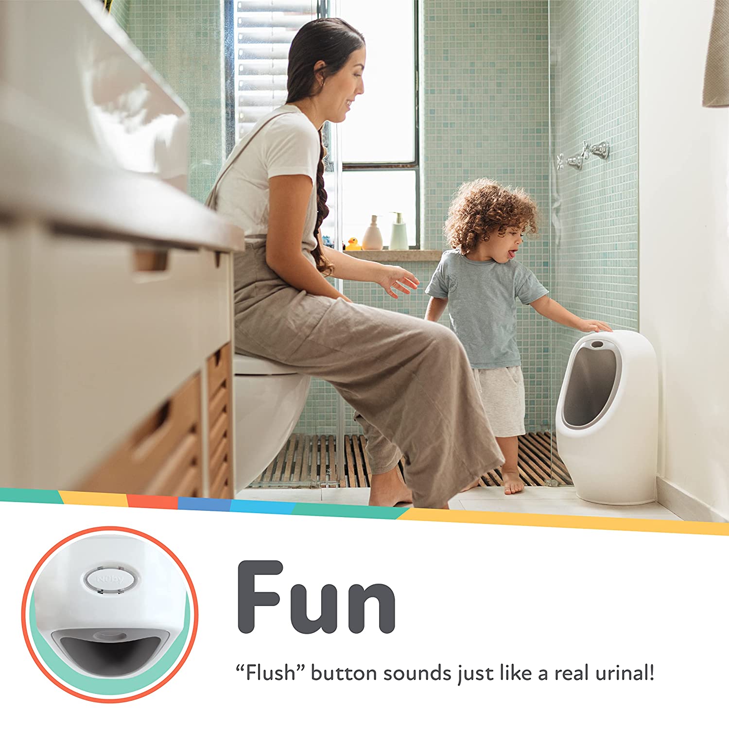 My Real Urinal Potty Training Toilet for Boys (N78S)