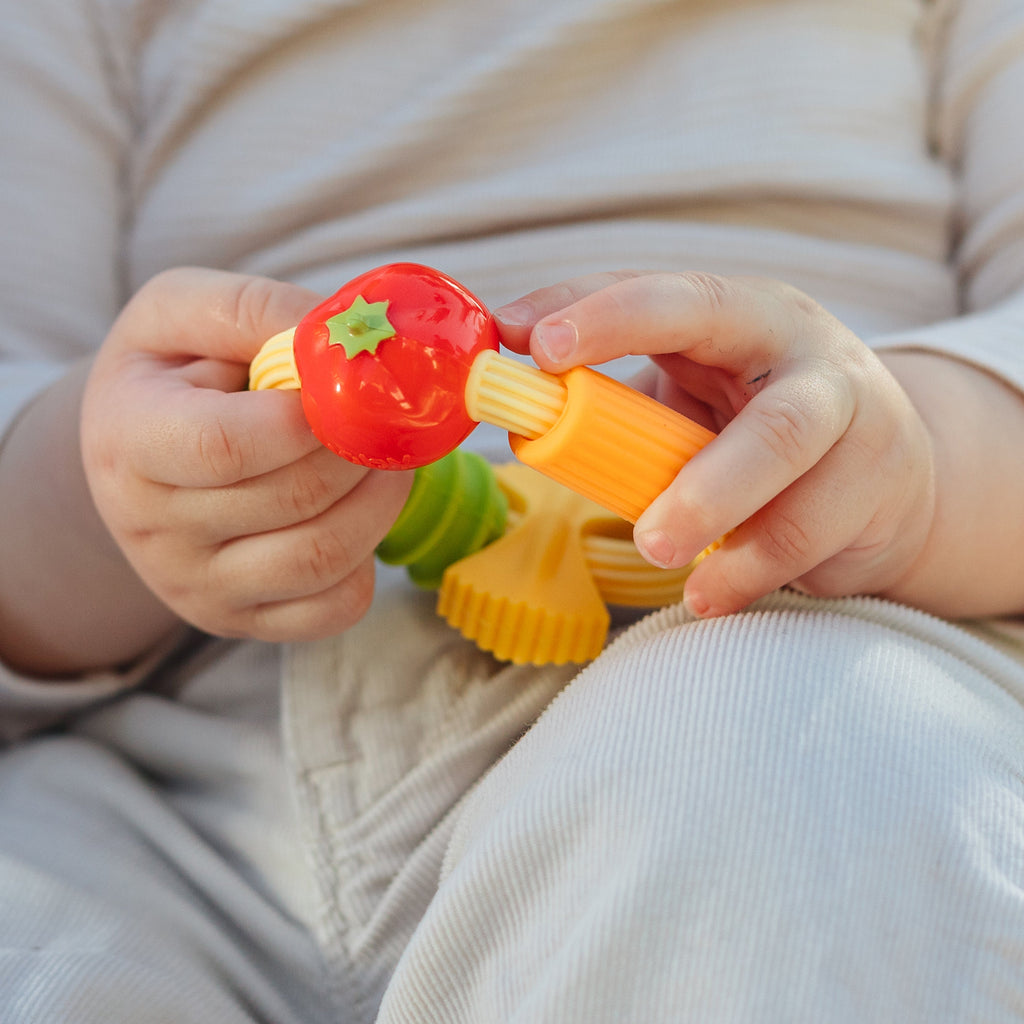Pasta Silicone Teething Ring (H75G)
