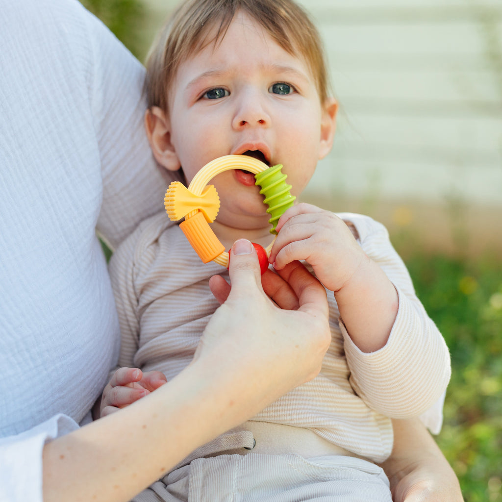 Pasta Silicone Teething Ring (H75G)